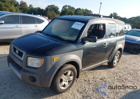 2004 Honda Element Ex from USA, damaged, VIN 5J6YH28654L002048